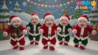 Jingle Bells 🔔🎅 Song for Kids | Baby Dance & Christmas Fun | Nursery Rhymes