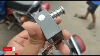 Push Button Handle lock.100% security lock.best Anti theft bike side lock.handle lock for CD70/CG125
