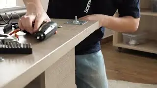 Assembling Furniture Stock Video