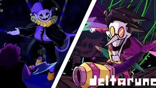 Jevil & Spamton Neo Fight-Deltarune Chapter 1 & 2 secret boss (Android)