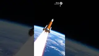 Sora AI SLS 1 Block moon landing