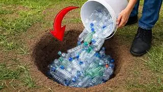 GREAT IDEA! Drop the plastic bottles into the hole you be Amazed | Inventor Holic