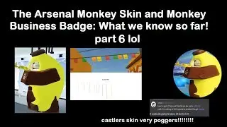 HINTS + CLUES FOR ARSENAL MONKEY SKIN! | Monkey skin + Monkey Business badge: What we know! (PART 6)