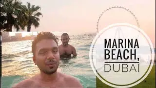 Diving into Dubai Marina for Free😱| Malayalam Vlog|JBR|