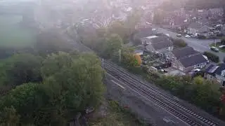 UK Drones LIVE from BAWTRY, The East Coast Main Line!