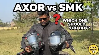 SMK or AXOR? The Truth About The Best Value Helmet in india 🇮🇳