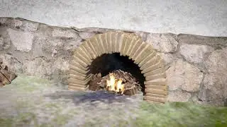 Hypocaust Diorama - Roman Heating System