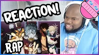 LEAGUE OF VILLAINS RAP CYPHER REACTION | RUSTAGE ft. Fabvl, NLJ & More [My Hero Academia]