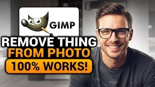 How To Remove Thing From Photo GIMP (100% WORKS) | FAST & EASY | NO Yapping, To The Point!
