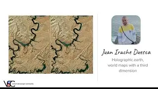 Juan Irache Duesca: holographic.earth, World Maps with a third dimension