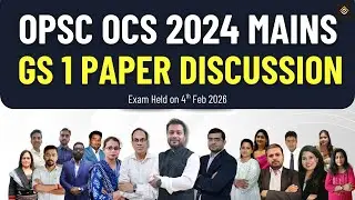 OPSC Mains 2024 GS Paper 1 Discussion & Model Answer | OAS Mains 2024 | RAYACADEMY IAS