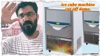 WESTERN ice cube machine external delay timer fitting demo. work.. 💞💕💞💕