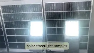 Outdoor Lighting Pros &mdash; Split Solar Streetlight Samples to Panama | Year-End Planners, Ping Me Fast!