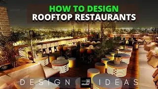 Как проектировать рестораны на крыше #ресторан #роскошныйресторандизайн #ресторандизайн