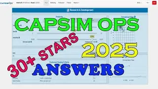 Capsim OPS round 1 decisions (Niche differentiation)