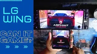 LG Wing Gaming Test feat. Asphalt 9 & COD Mobile! [2021]