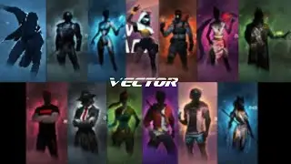 vector 2.7.5 all heroes (900 subs special)