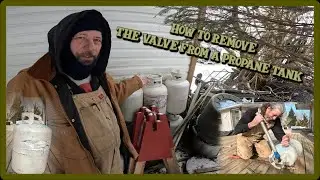 How to remove the Propane Tank Valve