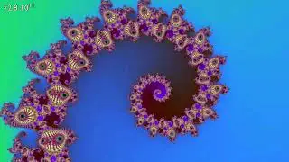 Mandelbrot Fractal Zoom #4