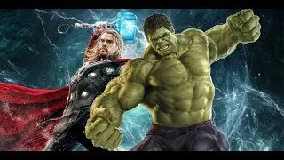 Мстители (2012) Тор VS Халк 60fps