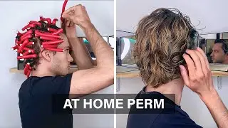 Korean PERM on Medium Length Hair (Part I) | Men's Hair | My Hairstyles | Ruben Ramos