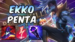 INSANE EKKO PENTAKILL + RANKING UP TO CHALLENGER!