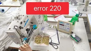 JUKI  LK-1903ASS error 220 ಕನ್ನಡ video 