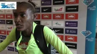 Stephenie-Ann McPherson pleased with maximum Diamond Race points after a week of hard training