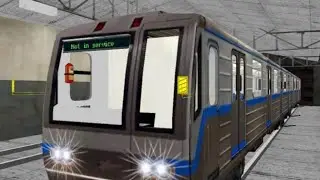 AG Subway Simulator Unlimited - cabview and interior of 81-717.6(M)/S5 on D Central Line.
