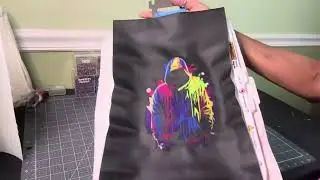 EMBROIDERED A COLOR SPLASH HOODIE DESIGN