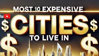 Top 10 Most Expensive Cities to Live In 🌏 | 2024 💫 #Top10Cities #ExpensiveCities #CostOfLiving