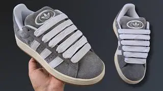 HOW TO BAR LACE ADIDAS CAMPUS 00s (BEST WAY)