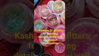 All about glitter/Best Affordable eye glitters/Kashees eye glitters #shorts #shortvideo #shortviral