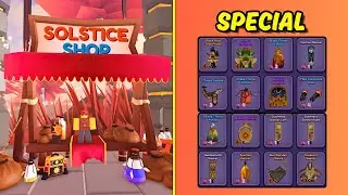 Don't miss out on New SPECIAL items in the Solstice Event Store in Dragon Adventures