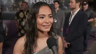 Mabel Cadena Interview Black Panther 'Wakanda Forever' Red Carpet Premiere