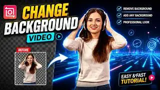 How to Change or Remove Video Background in InShot | No Green Screen | Chroma Key Tutorial 2025