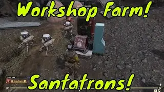Fallout 76 How To Santatron GIFT FARM