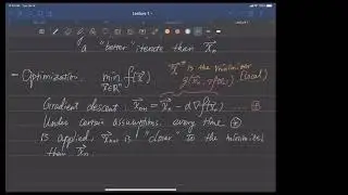 Lecture 1 Intro to machine learning