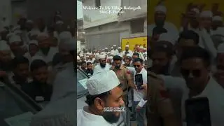 Grand Entry by Shahi Imam Punjab Hazrat Maulana Usman Saab Ludhiyanvi D.B. at Badargadh Gujarat