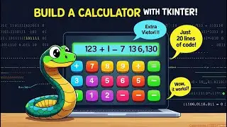 Calculator in python #tkinter #learnpython #calculator