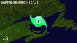 Track of Hurricane Juan (2003)