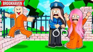 TENTARAM ME ENGANAR NA NOVA PRISÃO DO BROOKHAVEN - Roblox
