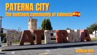 Walking tour: Paterna City, the bedroom community of Valencia, Spain/ Paterna tower/ cave dwellings