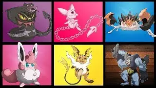 All Kanto Pokemon in Mega Evolution - Generation 1 Megas!