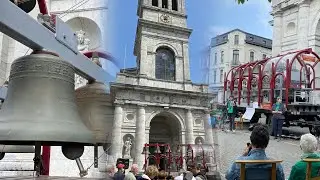 Le carillon mobile Reine Fabiola &agrave; Verviers. Мобильный карильон королевы Фабиолы, Бельгия.
