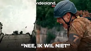 Famke Louise valt van 50 meter hoogte door deadpull: ‘Ik wil niet!’ | Special Forces VIPS