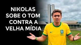 Nikolas visita feridos por raio e detona imprensa: 'Querem manchar um movimento legítimo'