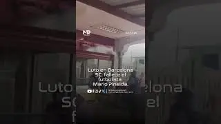 Fallece futbolista de Barcelona SC, Mario Pineida, en un hecho ocurrido en Samanes 4.