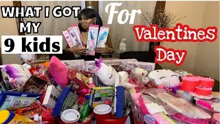 What I got my 9 kids for Valentine’s Day 2020 | Gift ideas for kids