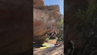 Ramskop 7A+, Rocklands Bouldering